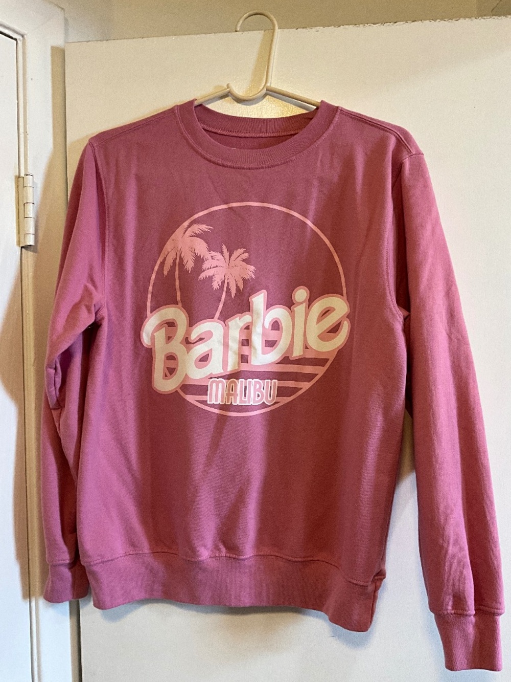 S Pink Barbie Sweatshirt
